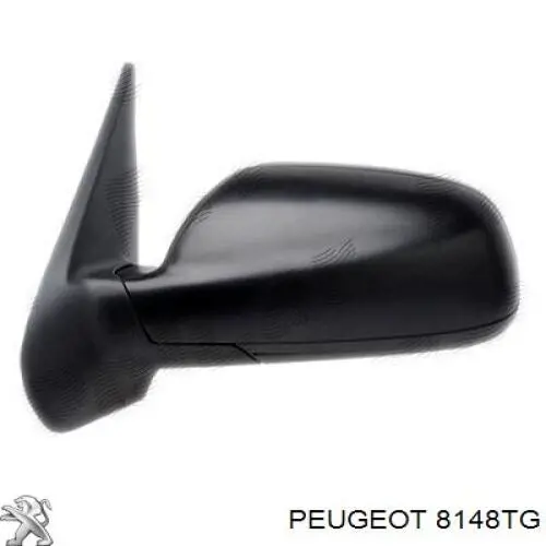 Espejo retrovisor izquierdo 8148TG Peugeot/Citroen