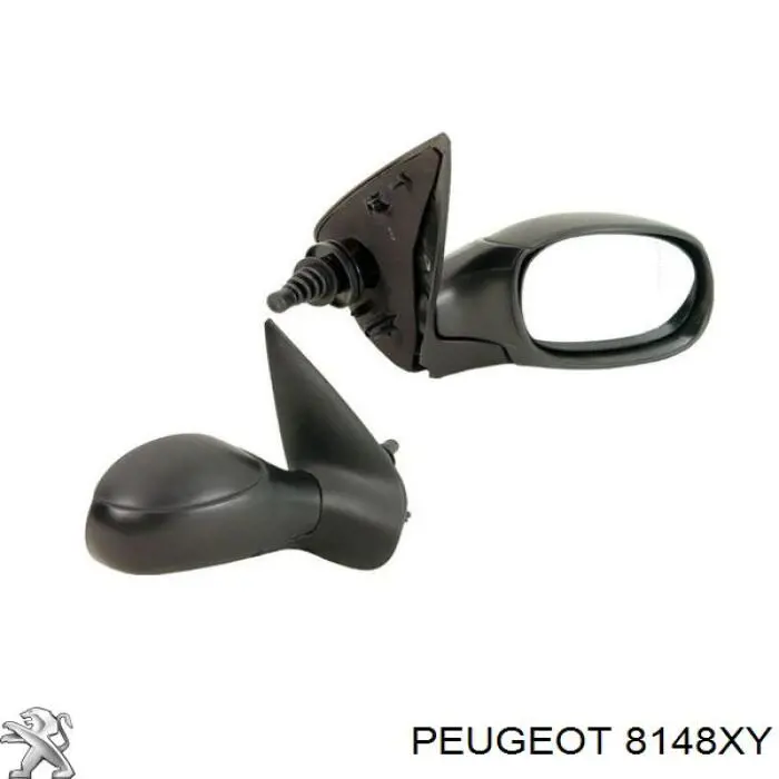 Правое зеркало 4995000 Peugeot/Citroen