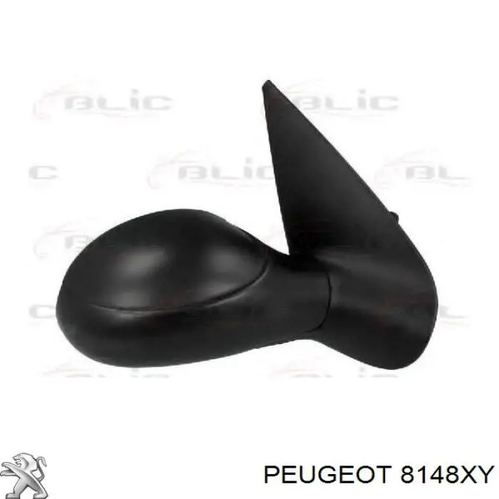 8148XY Peugeot/Citroen Зеркало заднего вида правое