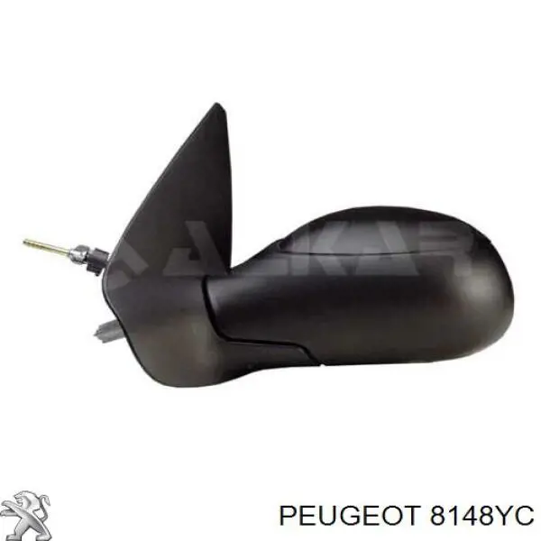 Зеркало заднего вида, левое Peugeot/Citroen 8148YC цена, от 19.00 USD