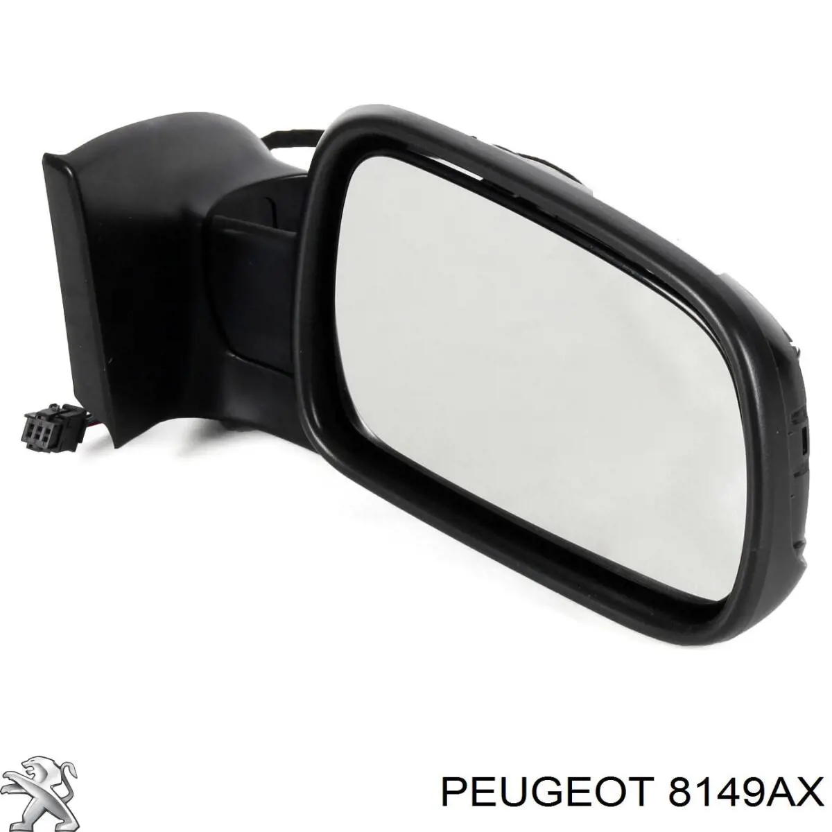 8149AX Peugeot/Citroen espelho de retrovisão direito