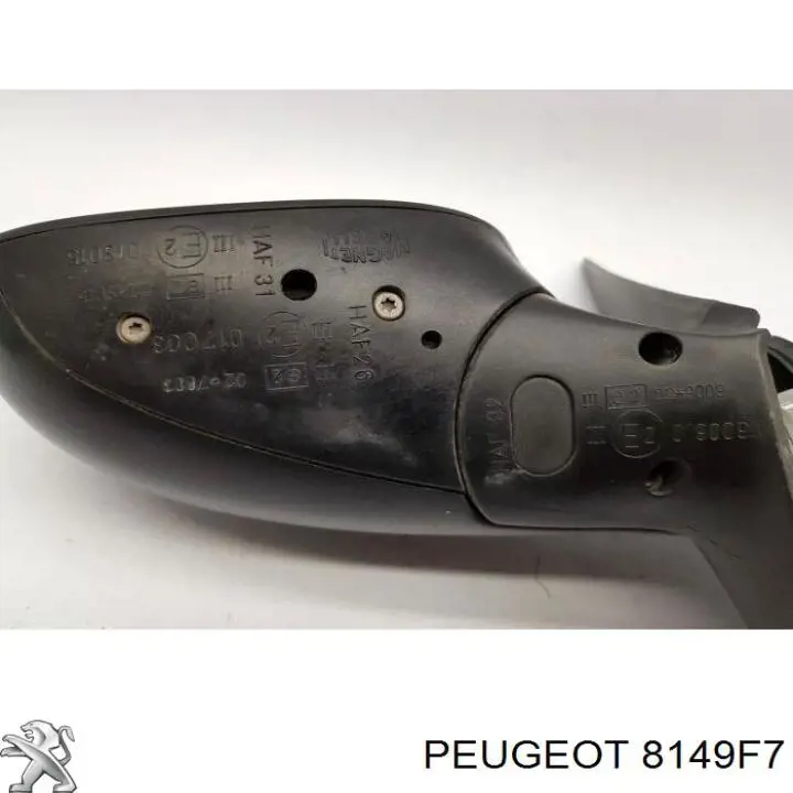 Зеркало заднего вида, левое Peugeot/Citroen 8149F7 цена, от 31.32 USD