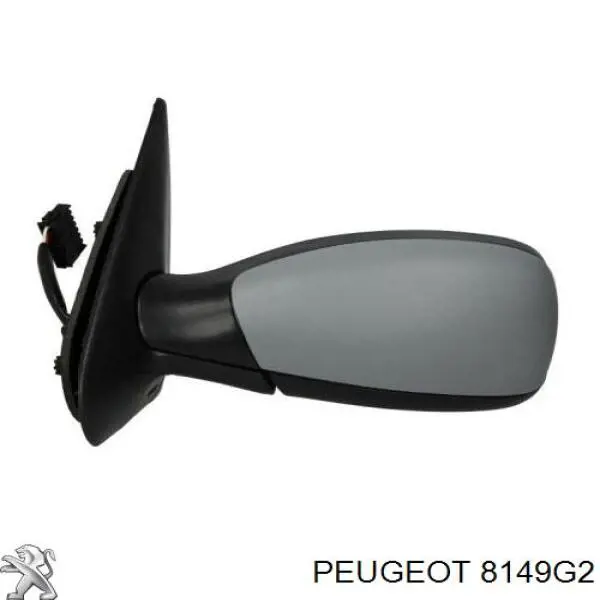 Зеркало заднего вида, левое Peugeot/Citroen 8149G2 цена, от 47.71 USD