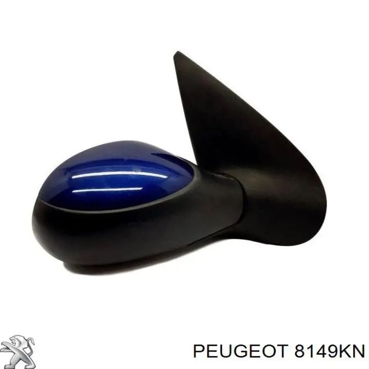 8149KN Peugeot/Citroen зеркало заднего вида правое