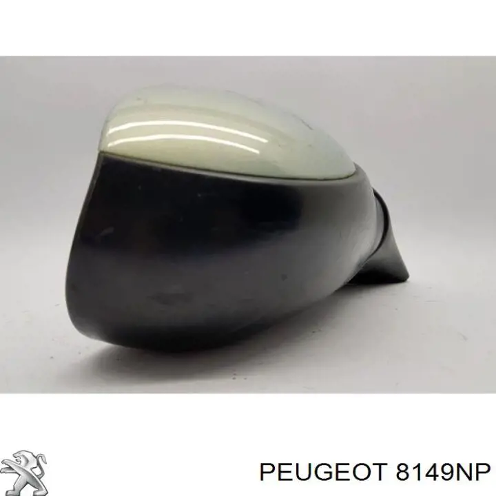 8149NP Peugeot/Citroen зеркало заднего вида правое