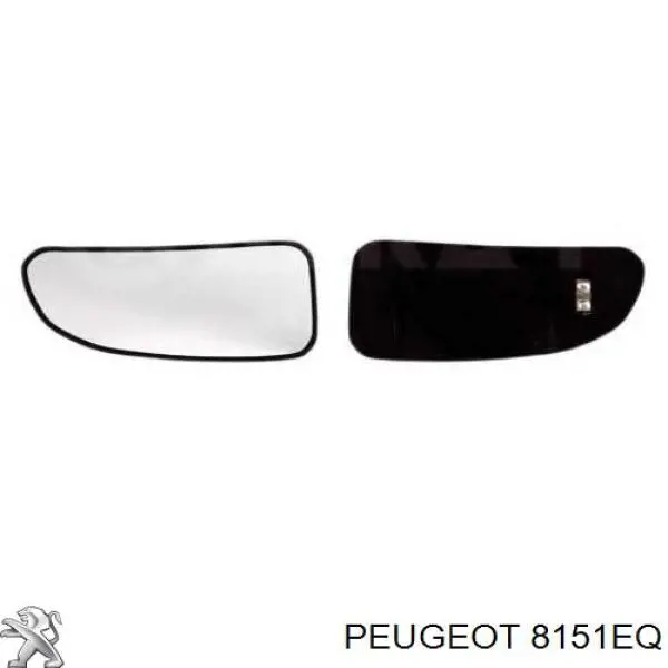 Стекло зеркала заднего вида, правого Peugeot/Citroen 8151EQ цена, от 10.44 USD