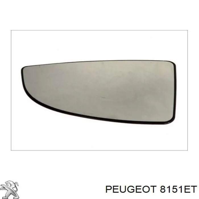 Купить 8151ET Peugeot/Citroen Стекло правого зеркала заднего вида