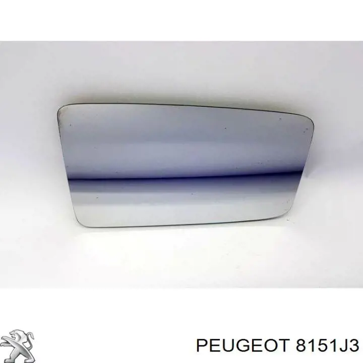 Elemento espelhado do espelho de retrovisão esquerdo para Peugeot 405 (15B)