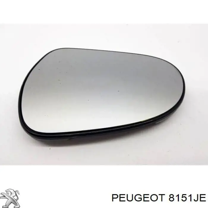 Зеркальный элемент левый PEUGEOT 8151JE