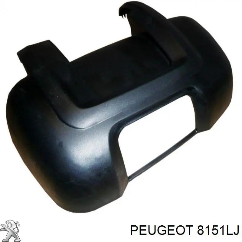 Купить 8151LJ Peugeot/Citroen Стекло зеркала заднего вида, левого