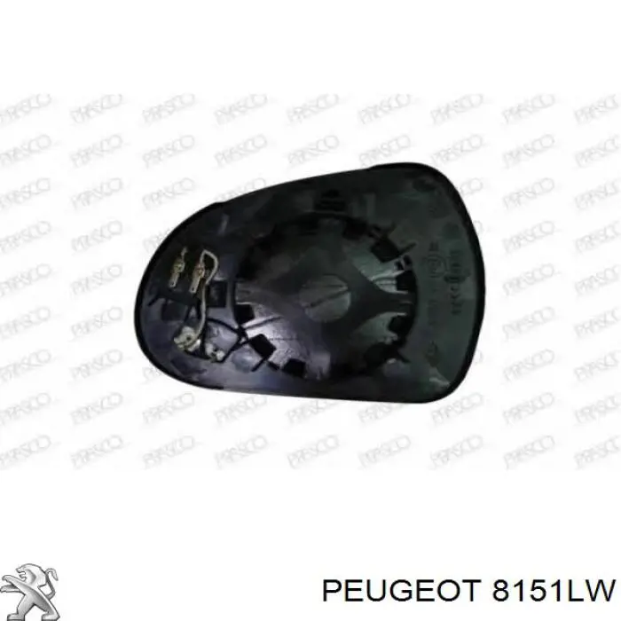Стекло зеркала заднего вида, правого Autotechteile 5030639 цена, от 8.75 USD