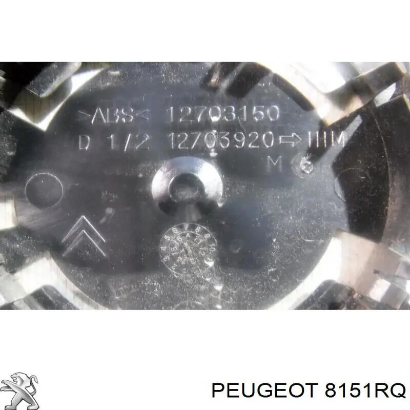 Стекло правого зеркала заднего вида 5030593 Autotechteile