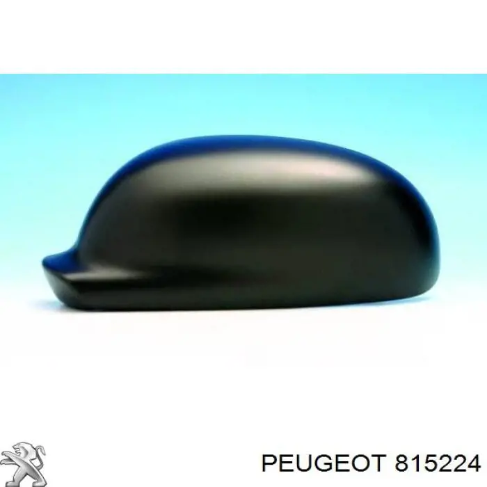 815224 Peugeot/Citroen накладка (крышка зеркала заднего вида левая)