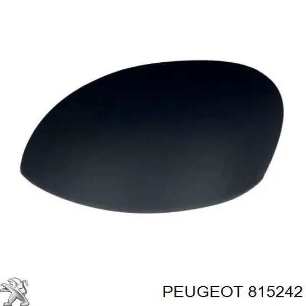 815242 Peugeot/Citroen накладка (крышка зеркала заднего вида левая)