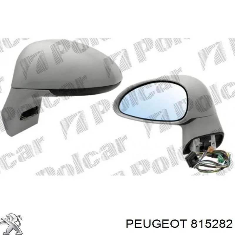 Правое боковое зеркало 815282 Peugeot/Citroen