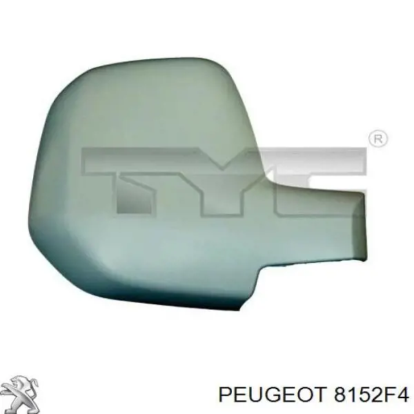 Superposicion(Cubierta) De Espejo Retrovisor Izquierdo 8152F4 Peugeot/Citroen