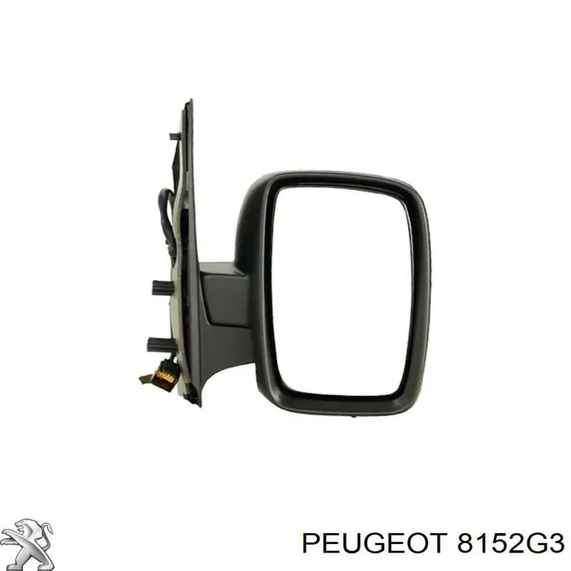 Накладка правого бокового зеркала Peugeot/Citroen 8152G3 цена, от 37.16 USD