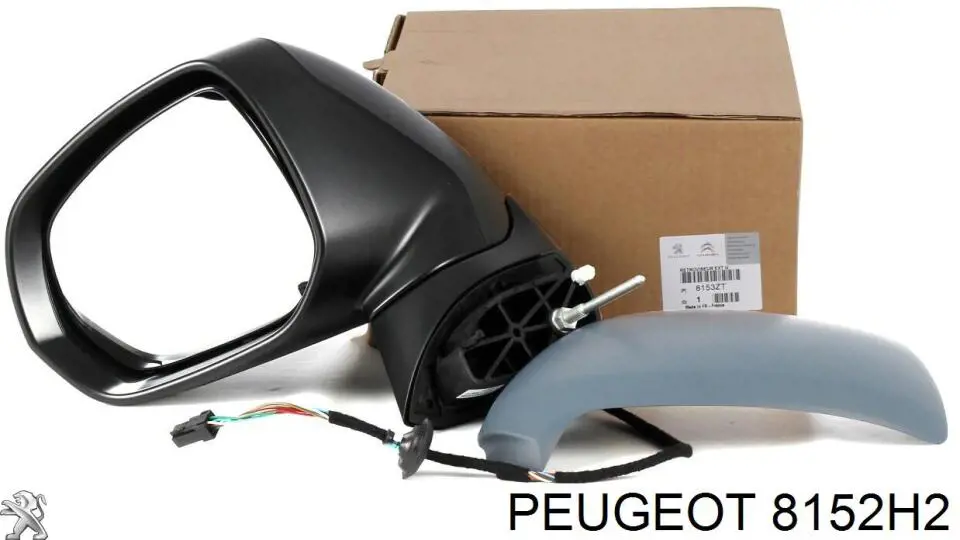 Купить 8152H2 Peugeot/Citroen Накладка водительского зеркала
