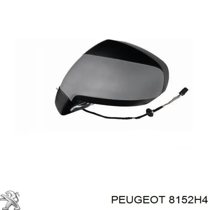 Накладка левого бокового зеркала Peugeot/Citroen 8152H4 цена, от 9.90 USD