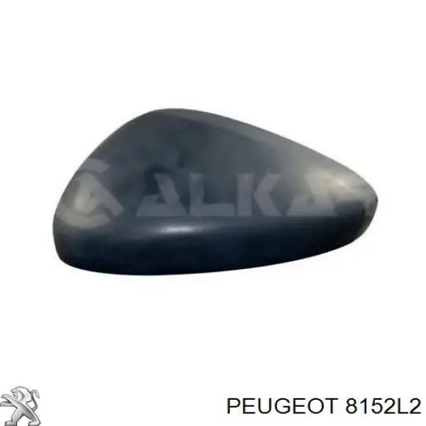 Накладка (крышка) зеркала заднего вида левая 8152L2 Peugeot/Citroen