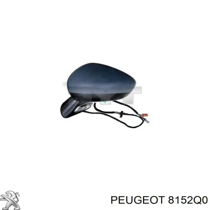 Накладка левого бокового зеркала Peugeot/Citroen 8152Q0 цена, от 17.58 USD