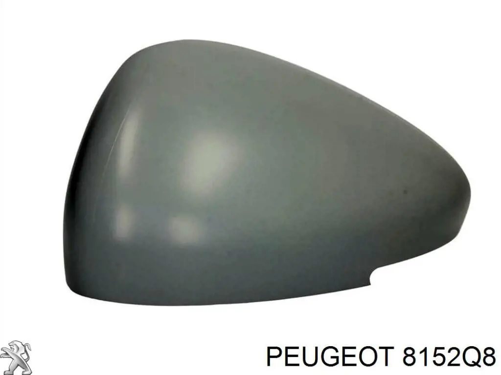 Superposicion(Cubierta) De Espejo Retrovisor Izquierdo 8152Q8 Peugeot/Citroen
