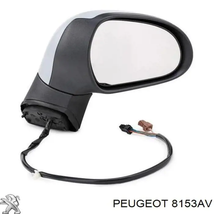 Наружное зеркало правое Peugeot/Citroen 8153AV цена, от 58.22 USD