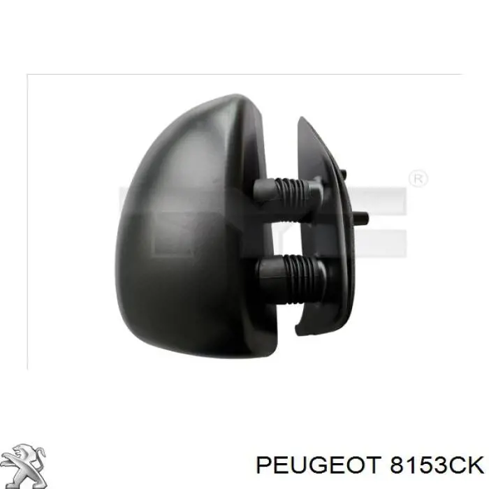 8153CK Peugeot/Citroen зеркало заднего вида правое