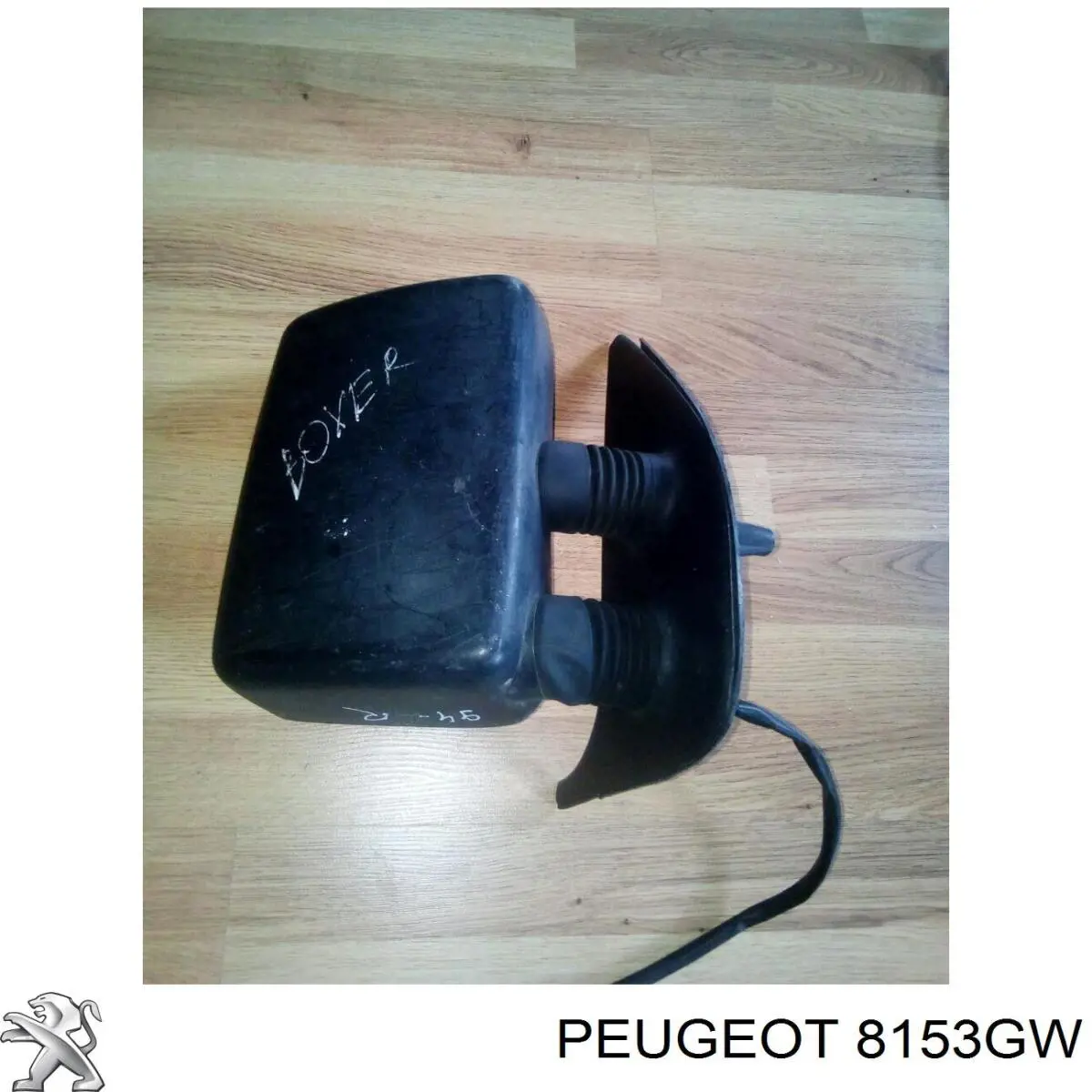 Левое боковое зеркало 8153GW Peugeot/Citroen