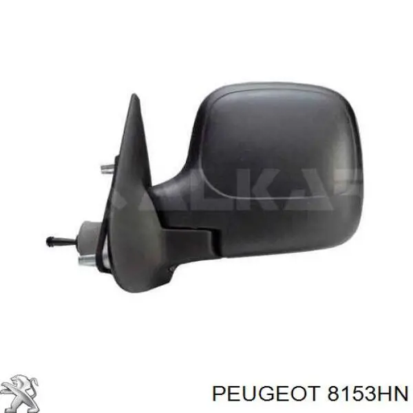 8153HN Peugeot/Citroen зеркало заднего вида левое