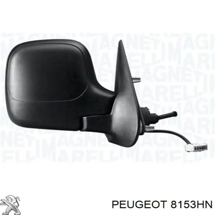 Зеркало заднего вида, левое Peugeot/Citroen 8153HN цена, от 31.49 USD