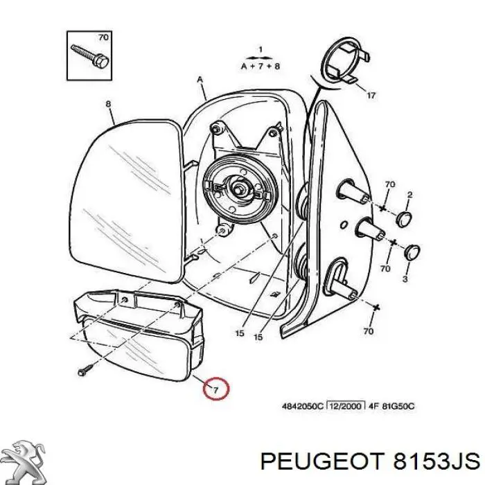  8153JS Peugeot/Citroen