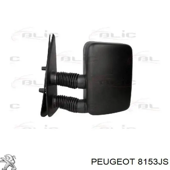 Зеркало заднего вида, левое Peugeot/Citroen 8153JS цена, от 46.96 USD