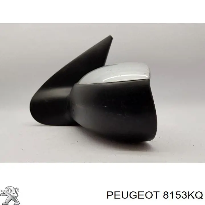 Левое боковое зеркало 8153KQ Peugeot/Citroen