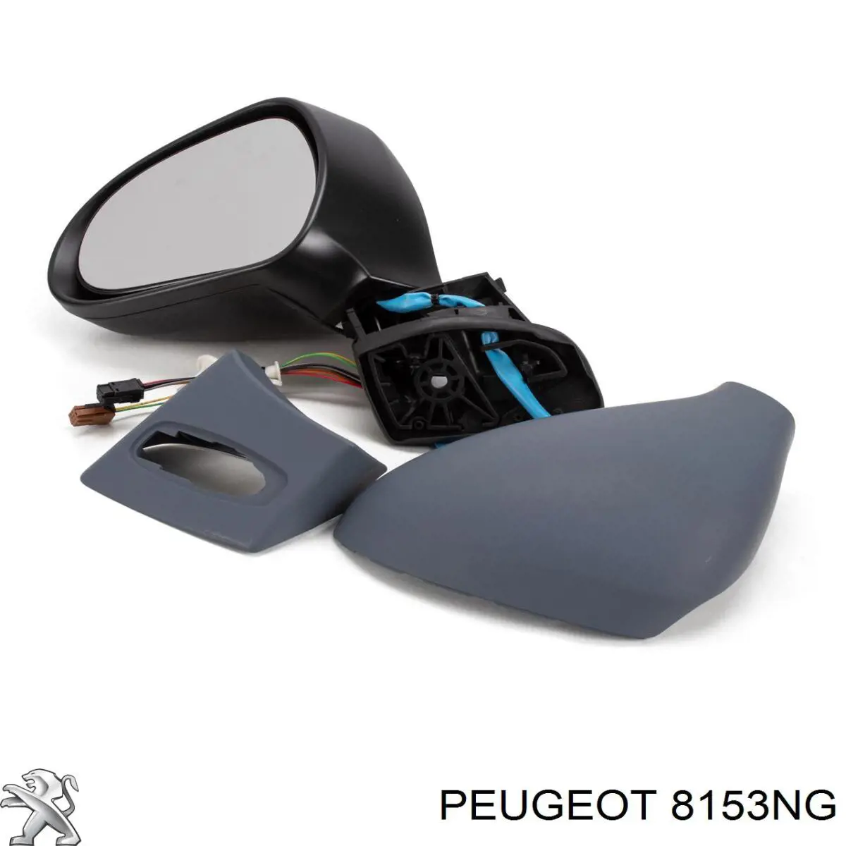 Купить 8153NG Peugeot/Citroen Наружное зеркало левое