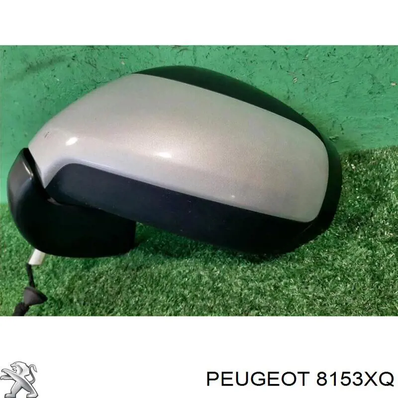 00008153XQ Peugeot/Citroen Левое боковое зеркало