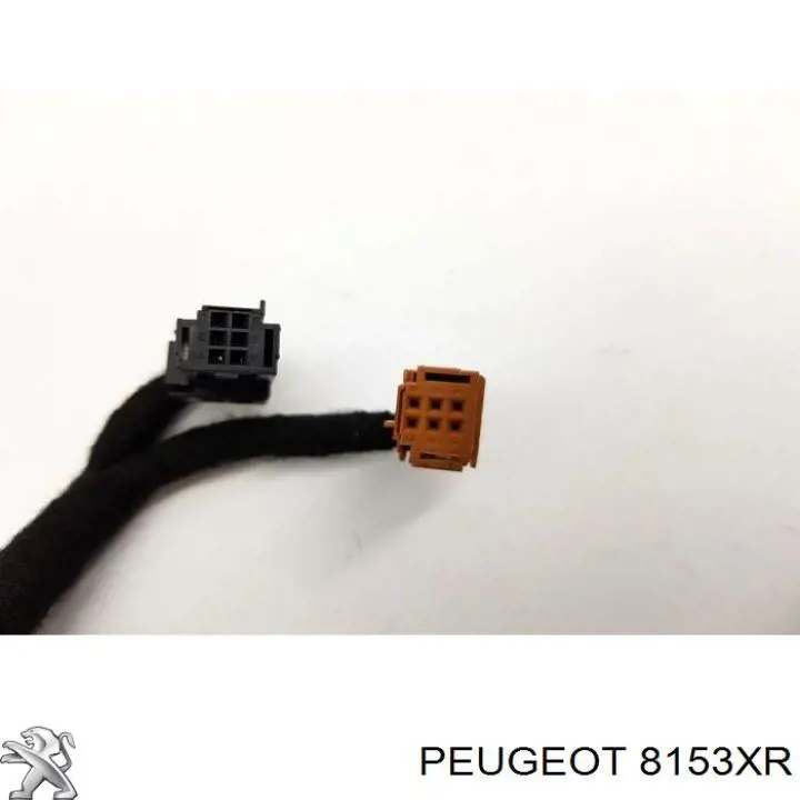 8153XR Peugeot/Citroen Зеркало заднего вида правое