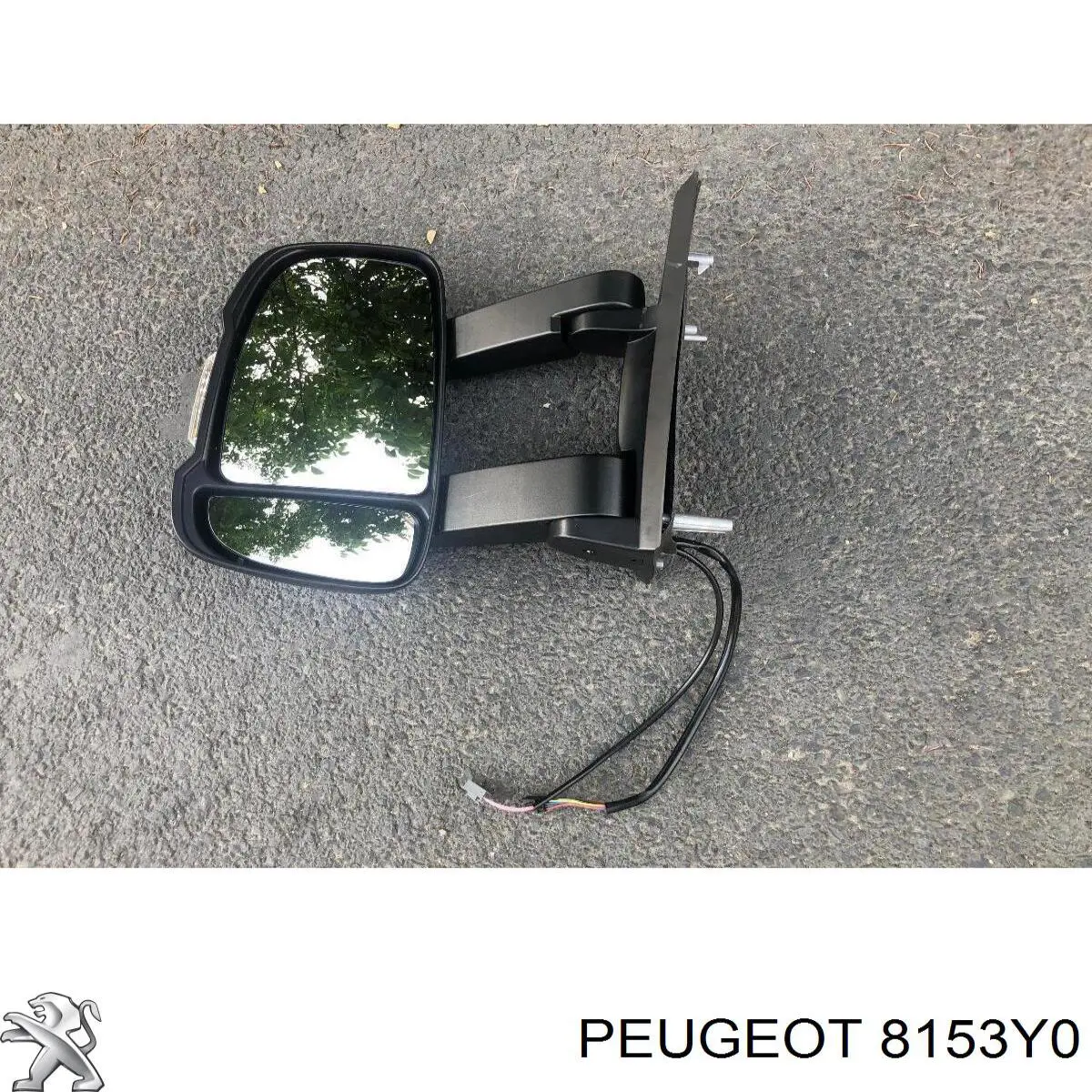 8153Y0 Peugeot/Citroen Левое боковое зеркало