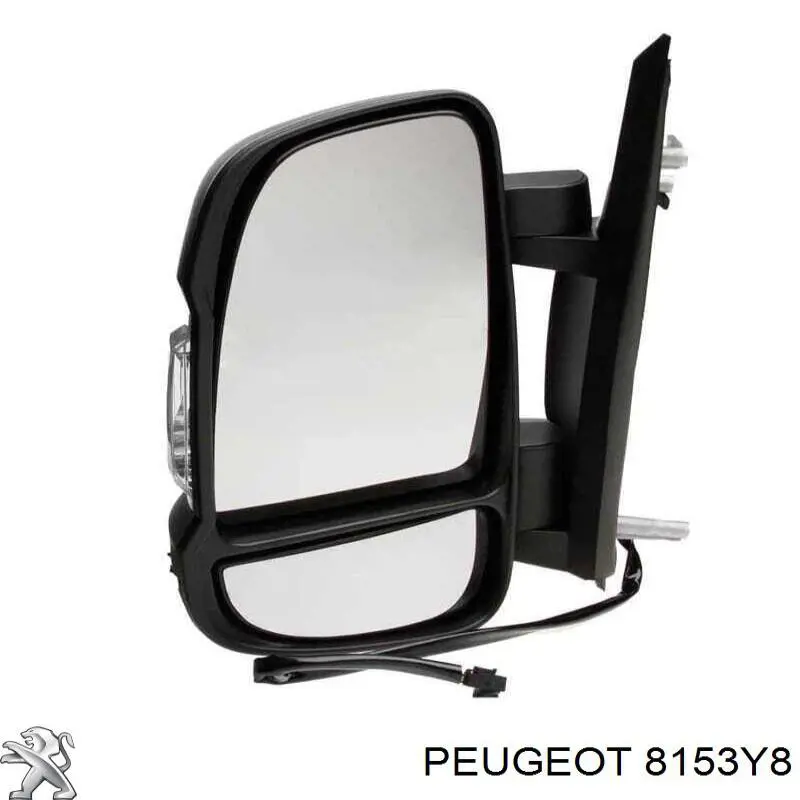 Купить 8153Y8 Peugeot/Citroen Наружное зеркало левое