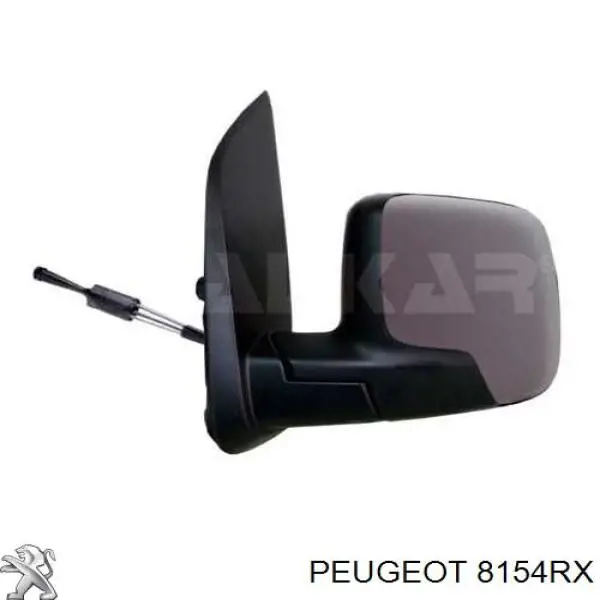 Купить 6103212001125P 4max Накладка водительского зеркала