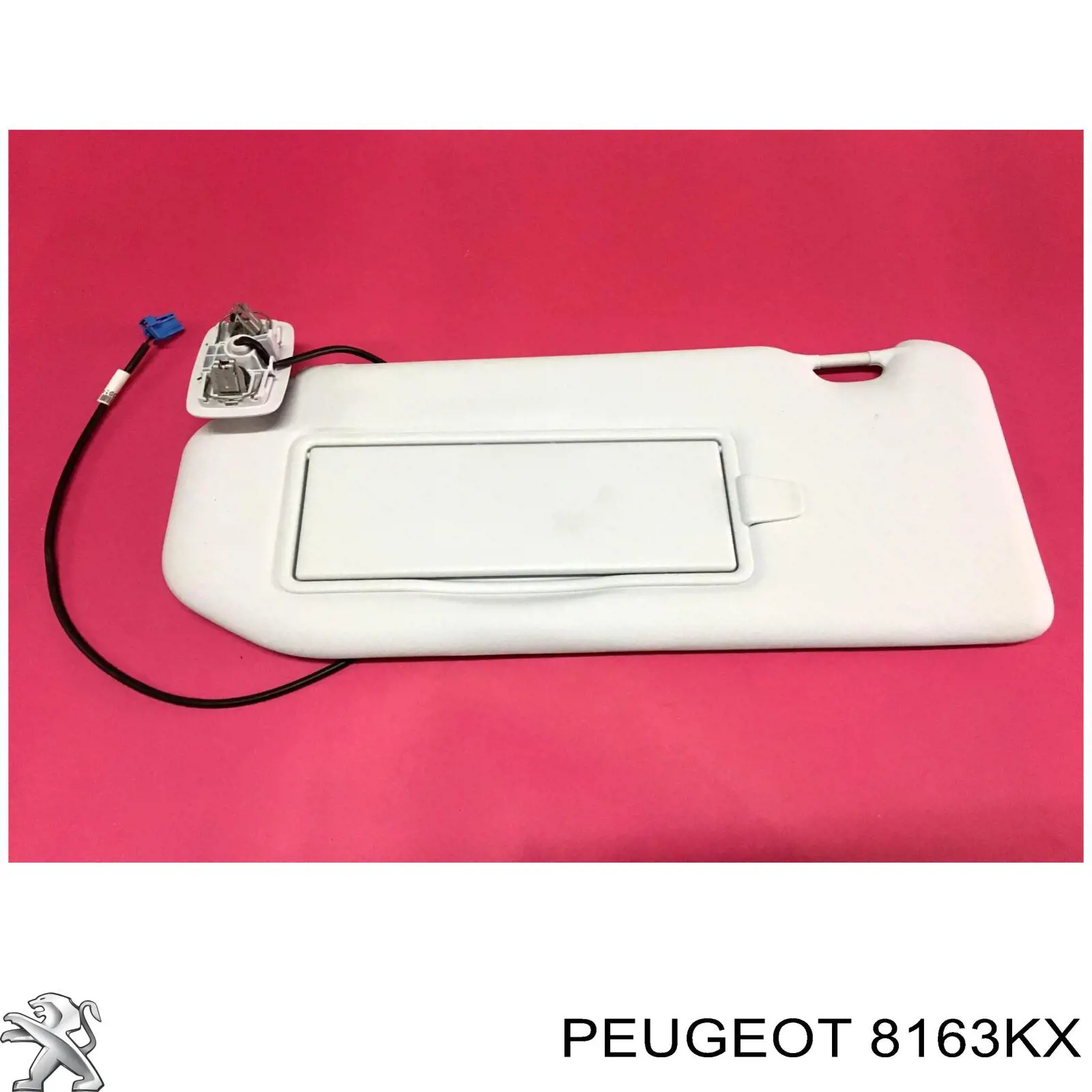 Козырек солнцезащитный автомобиля Peugeot/Citroen 8163KX цена, от  USD