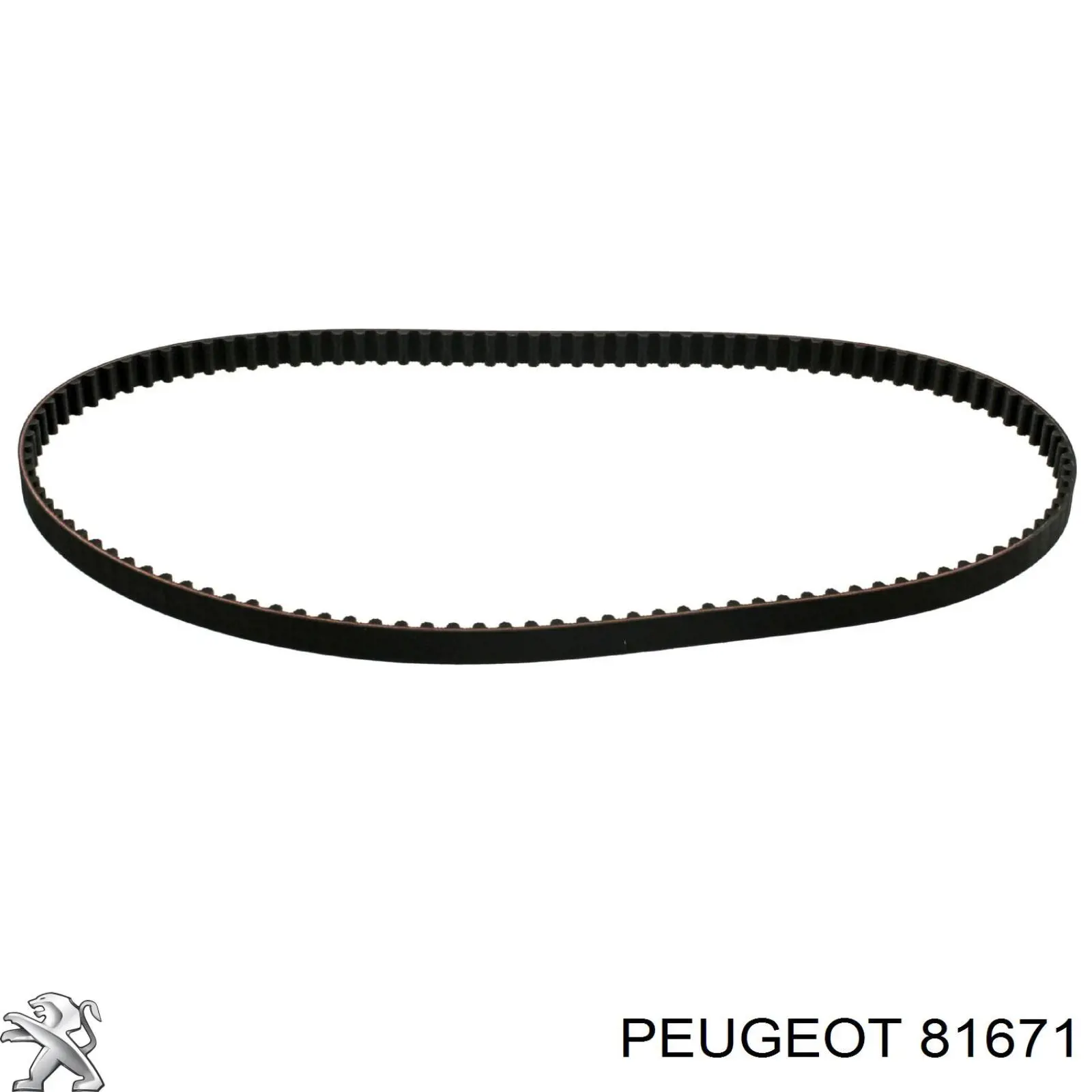 81671 Peugeot/Citroen ремень грм