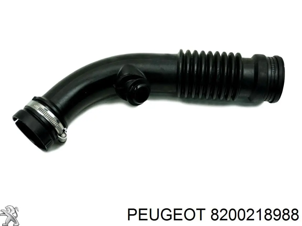 8200218988 Peugeot/Citroen патрубок воздушный, вход в турбину (наддув)