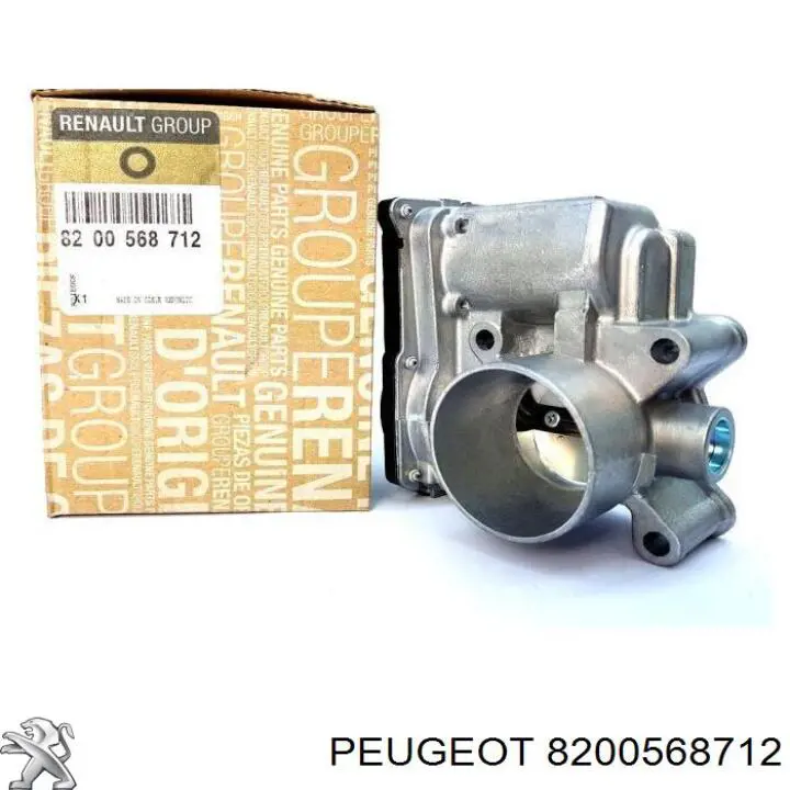 Дроссельная заслонка 161202859R Renault (RVI)