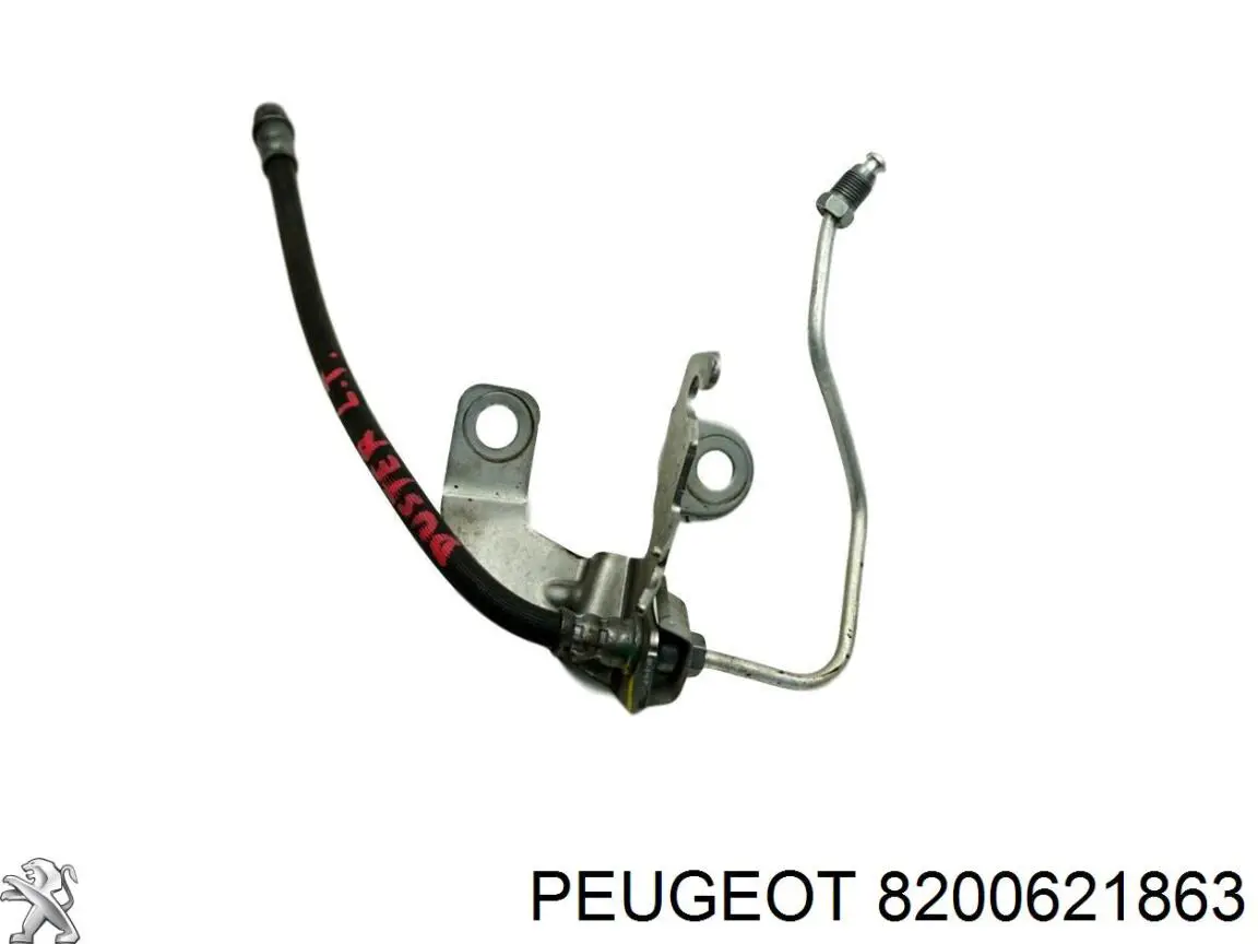 Трубка тормозная задняя правая Renault (RVI) 8200001260 цена, от 56.45 USD