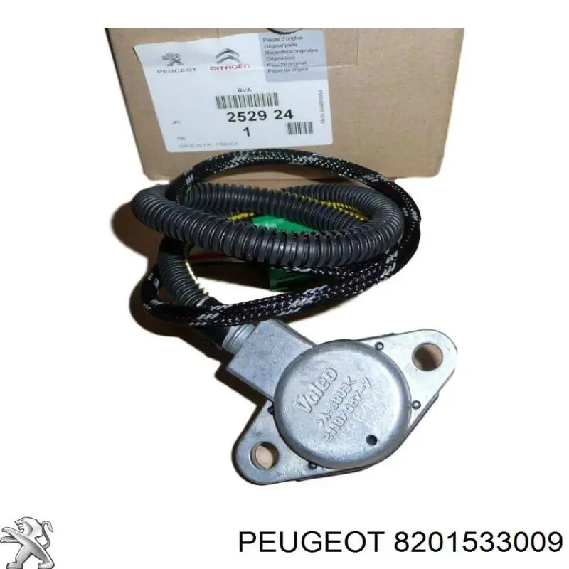 Indicador, presión del aceite 8201533009 Peugeot/Citroen