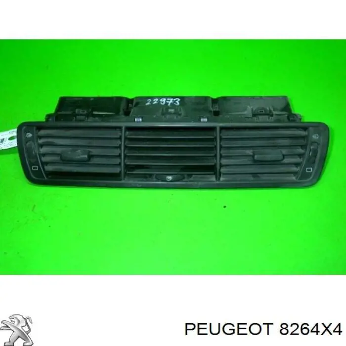 Купить 8264X4 Peugeot/Citroen Решетка вентиляции салона на "торпедо"
