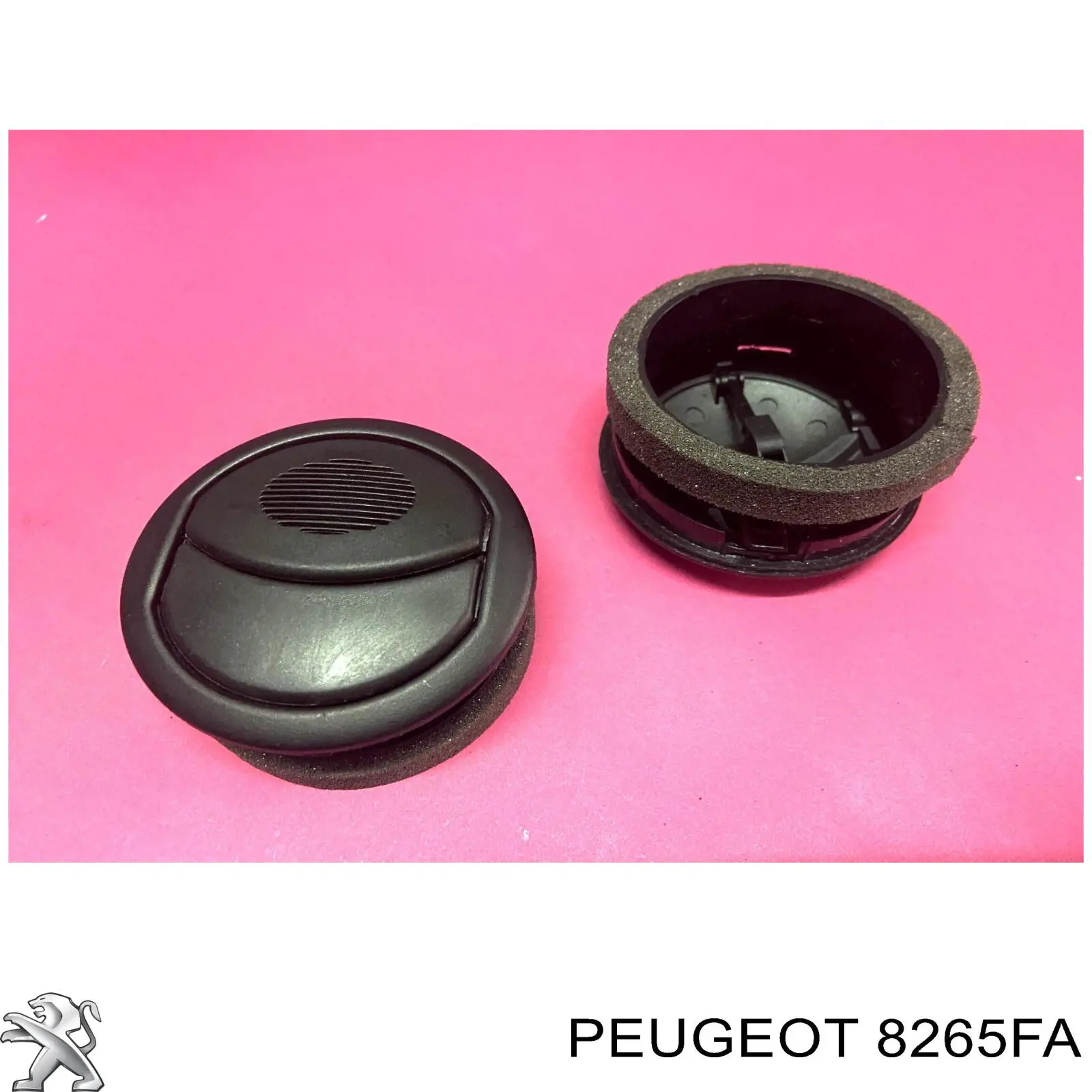 Rejilla aireadora de salpicadero 8265FA Peugeot/Citroen
