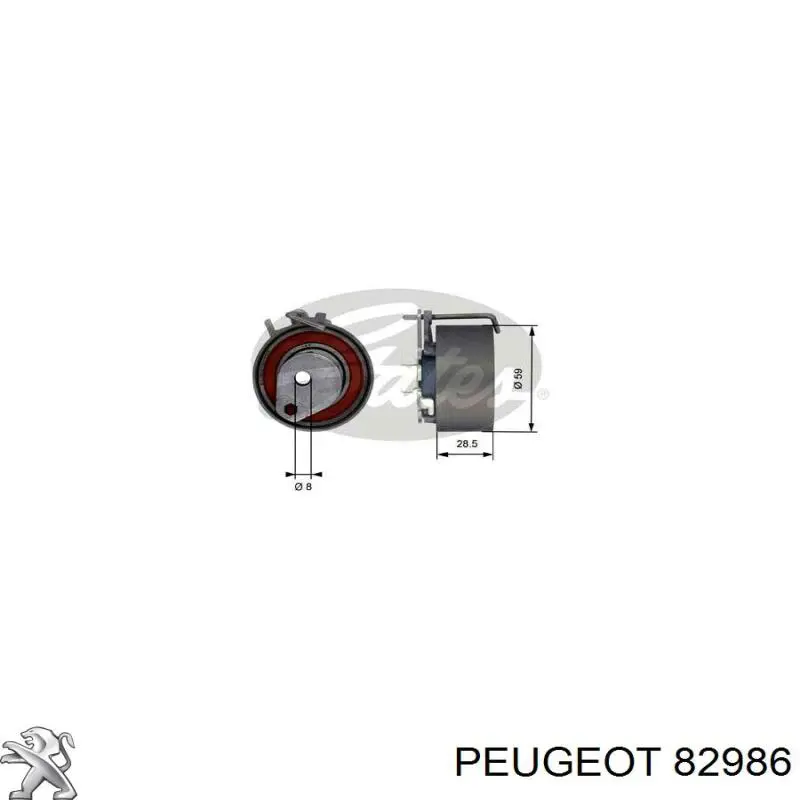 82986 Peugeot/Citroen ролик грм