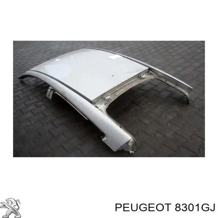 8301GJ Peugeot/Citroen крыша